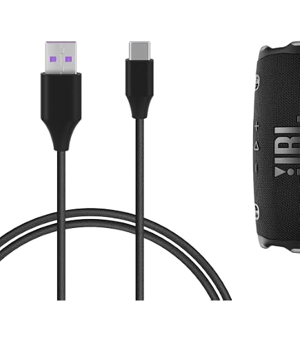 Amazon.co.jp: 交換用充電ケーブル for JBL Charge 3+ Flip3 Flip2